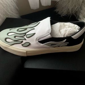 AMIRI flame slip ons NWT